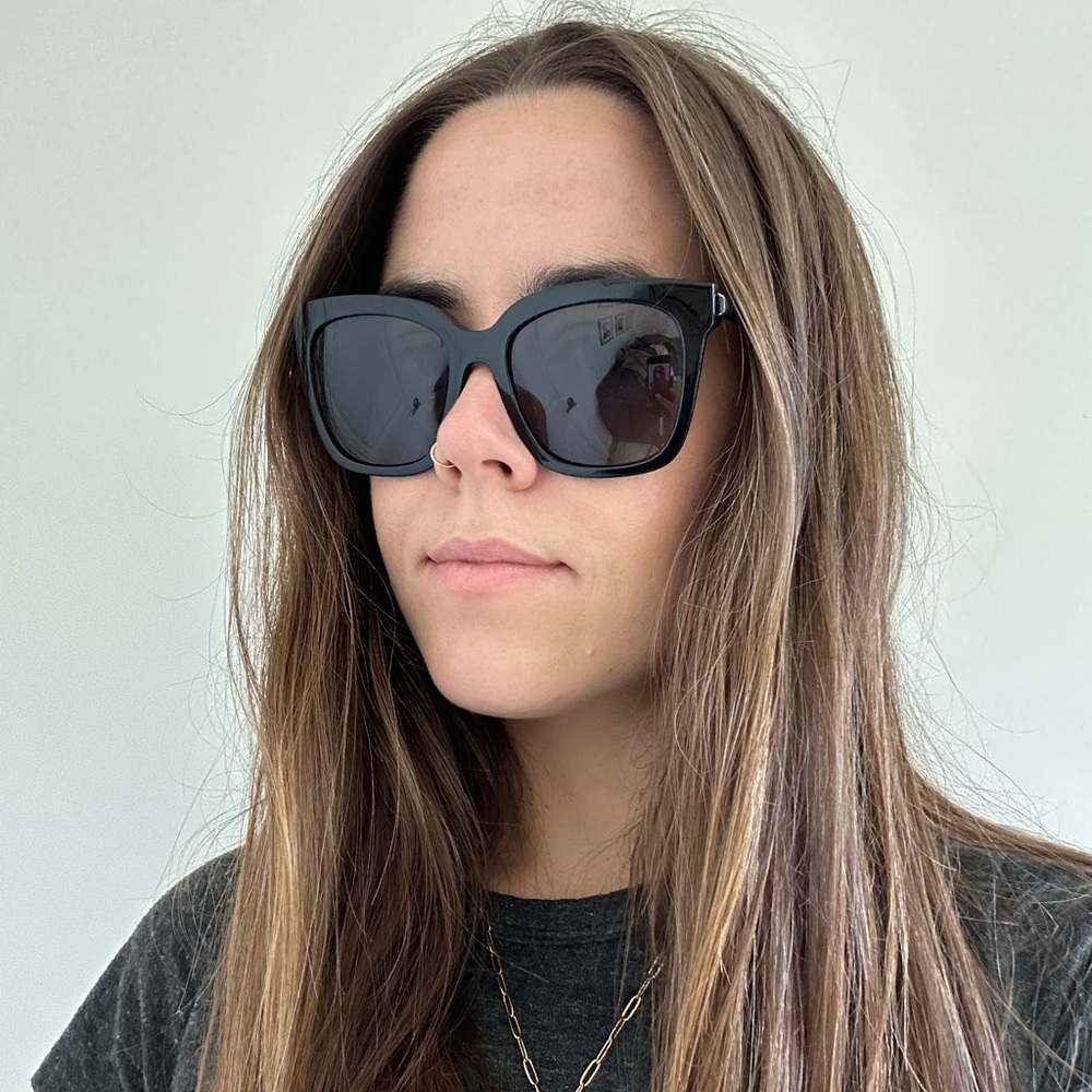 DIFF black sunglasses